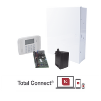 Sistema de alarma VISTA48/6162RF con Gabinete, Transformador y teclado Alfanumérico con receptor RF