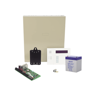 Kit de Panel de Alarma VISTA48LA con Gabinete Batería y Transformador