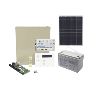 Sistema de Alarma VISTA48LA Alimentado por Celda Solar, incluye Teclado con Receptor Inalambrico