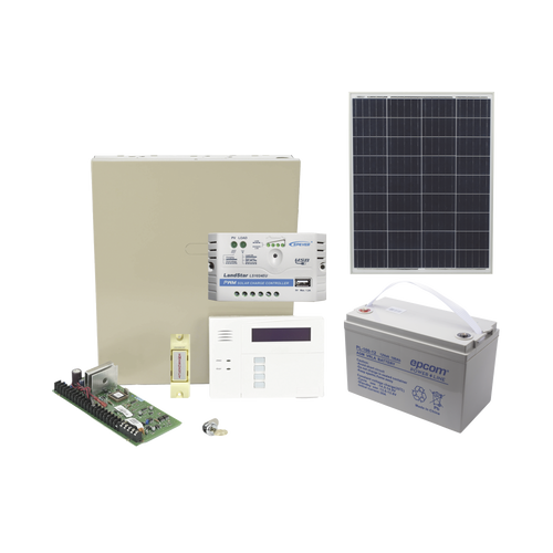 Sistema de Alarma VISTA48LA Alimentado por Celda Solar, incluye Teclado con Receptor Inalambrico