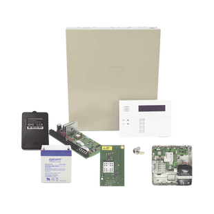 Panel de Alarma VISTA48LA con Comunicador Dual LTEMPA, tarjeta WiFi, Batería y Transformador