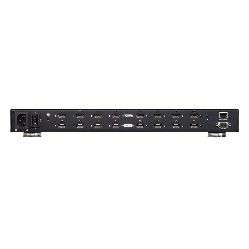Conmutador de Matrix | HDMI 8 x 8 True 4K | Compatible con TAA