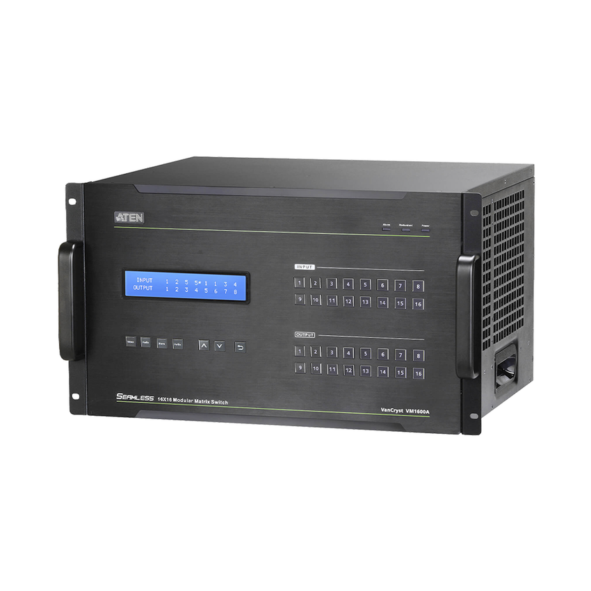 Matriz de Conmutación HDMI | 16 Entradas x 16 Salidas | Solución Modular | Múltiples Métodos de Control