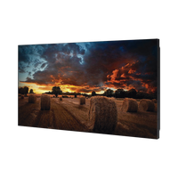 Pantalla Profesional de 46" para Video Wall, Full HD (1080p), HDMI/DVI-D, Bisel Ultra Delgado de 2.25mm. Compatible VESA