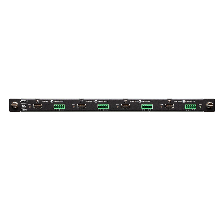 Tarjeta de Salida HDMI | 4 Puertos | HDCP 1.4 | EDID Expert | Compatible con Audio | Compatible con VM1600A