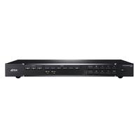 SWITCH MATRICIAL 7X3 | CON ESCALADOR DE VIDEO | STREAMING | MEZCLADOR DE AUDIO | HDBaseT | Receptor de IR