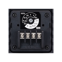 Altavoz de Montaje en Pared | 2 vias | Woofer 4" | Tweeter 1" | IPX3 | 8 ohms | 70/100V | Color Negro | Par
