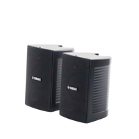 Altavoz de Montaje en Pared | 2 vias | Woofer 4" | Tweeter 1" | IPX3 | 8 ohms | 70/100V | Color Negro | Par