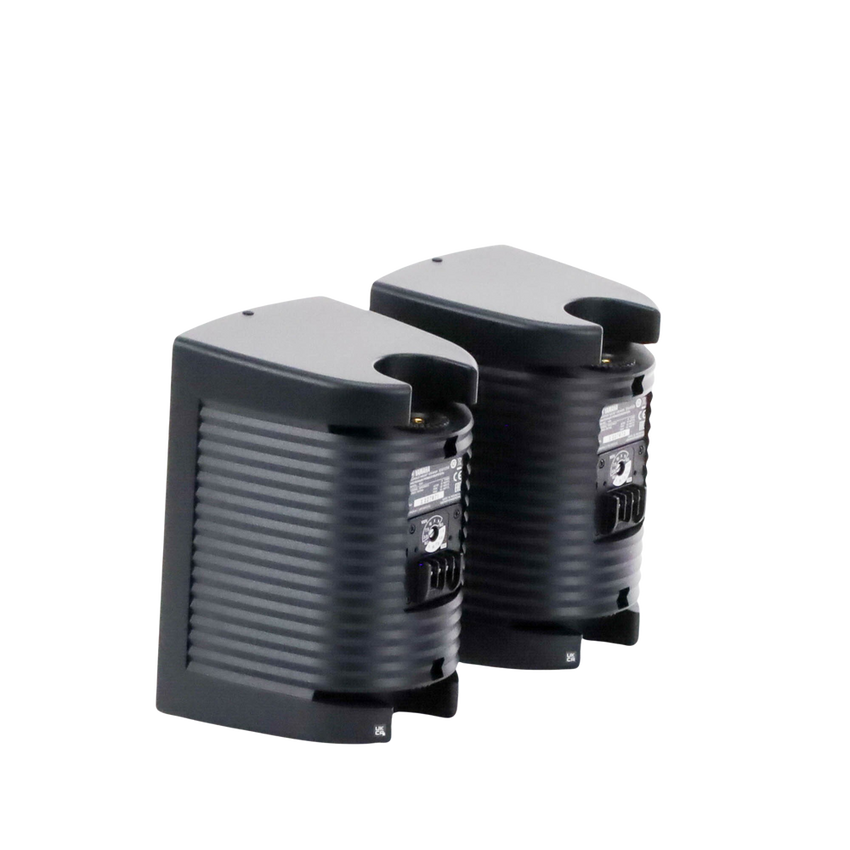 Altavoz de Montaje en Pared | 2 vias | Woofer 4" | Tweeter 1" | IPX3 | 8 ohms | 70/100V | Color Negro | Par