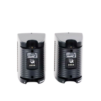Altavoz de Montaje en Pared | 2 vias | Woofer 4" | Tweeter 1" | IPX3 | 8 ohms | 70/100V | Color Negro | Par