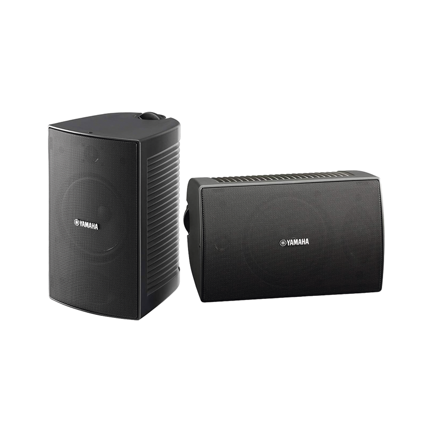 Altavoz de Montaje en Pared | 2 vias | Woofer 4" | Tweeter 1" | IPX3 | 8 ohms | 70/100V | Color Negro | Par