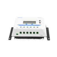 Controlador Solar de Carga PWM 12/24/36/48 V 45 A, Salida USB, con Display