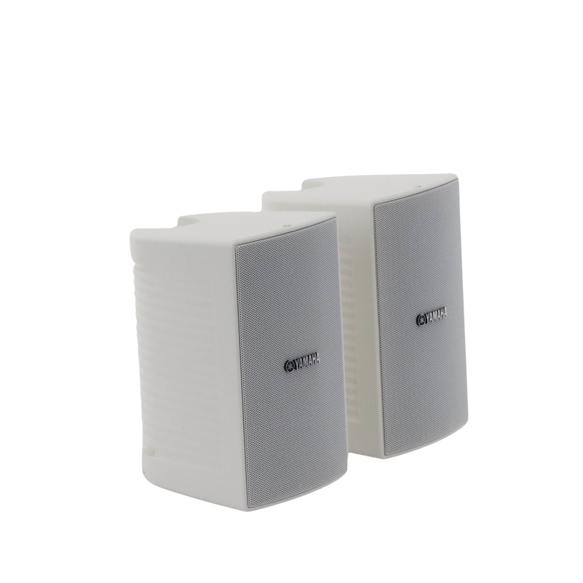 Altavoz de Montaje en Pared, 2 vias, Woofer 4 in, Tweeter 1 in, IPX3, 8 ohms, 70/100V, Color Blanco, Par