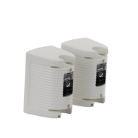 Altavoz de Montaje en Pared, 2 vias, Woofer 4 in, Tweeter 1 in, IPX3, 8 ohms, 70/100V, Color Blanco, Par