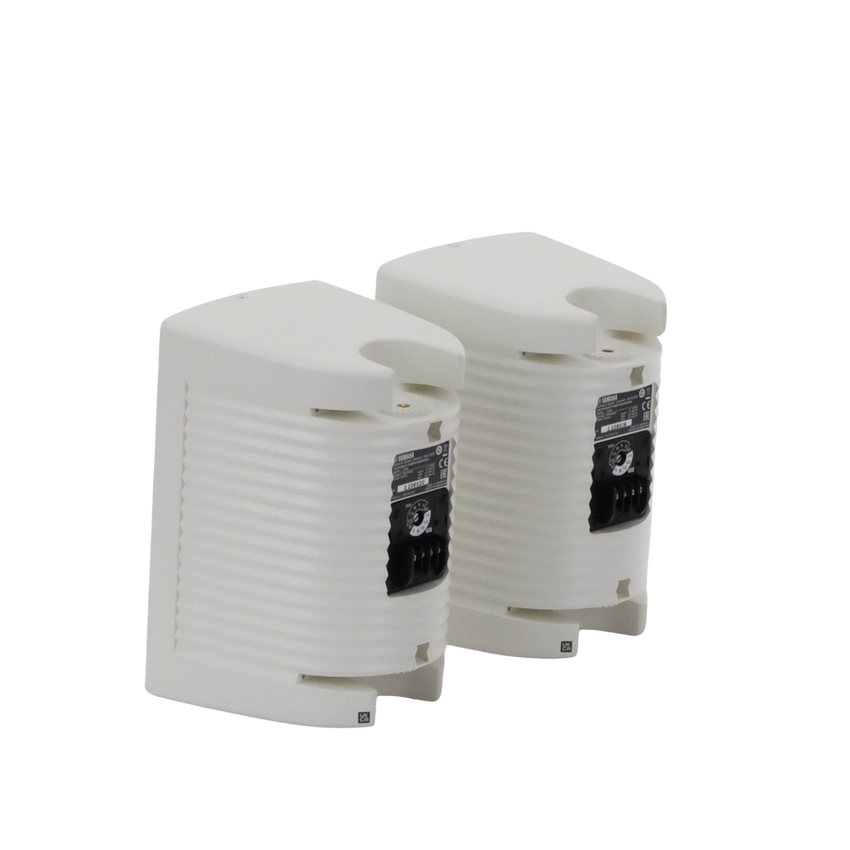 Altavoz de Montaje en Pared, 2 vias, Woofer 4 in, Tweeter 1 in, IPX3, 8 ohms, 70/100V, Color Blanco, Par