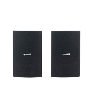 Altavoz de Montaje en Pared | 2 vias | Woofer 6.5" | Tweeter 1" | IPX3 | 8 ohms | 70/100V | Color Negro | Par