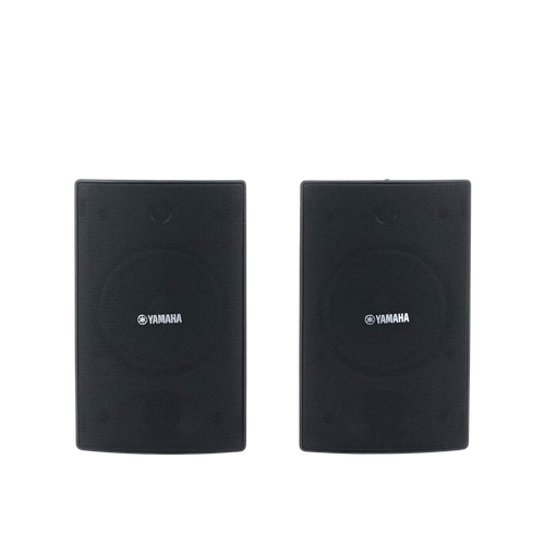 Altavoz de Montaje en Pared | 2 vias | Woofer 6.5" | Tweeter 1" | IPX3 | 8 ohms | 70/100V | Color Negro | Par