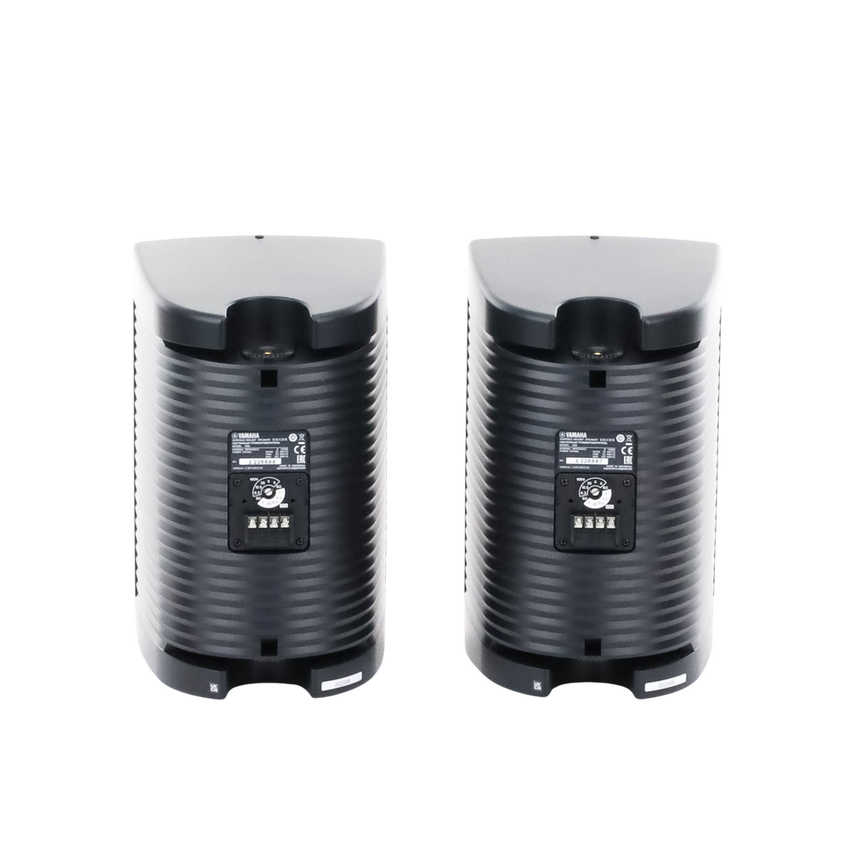 Altavoz de Montaje en Pared | 2 vias | Woofer 6.5" | Tweeter 1" | IPX3 | 8 ohms | 70/100V | Color Negro | Par