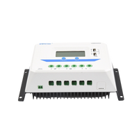 Controlador Solar de Carga PWM 12/24V 60 A, Salida USB, con Display