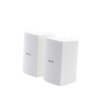 Altavoz de Montaje en Pared | 2 vias, Woofer 6.5 in, Tweeter 1 in | IPX3, 8 ohms, 70/100V | Color Blanco | Par