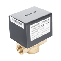 Válvula 1/2" de control eléctrica VS9 para fan coil: DN20: PN20: 2 vías: 110 V CA: conexión NPT