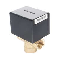Válvula 1/2" de control eléctrica VS9 para fan coil: DN20: PN20: 3 vías: 110 V CA: conexión NPT
