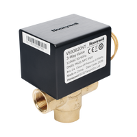 Válvula 1/2" de control eléctrica VS9 para fan coil: DN20: PN20: 3 vías: 110 V CA: conexión NPT