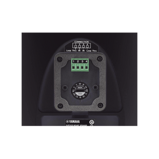Altavoz de Montaje en Superficie, Woofer 5.25in, Tweeter 0.75 in, Bass-Reflex, IP35, Ideal para Instalaciones Fijas, Par Color Negro