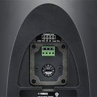 Altavoz de Montaje en Superficie, Woofer 8 Pulgadas | Tweeter 1 Pulgada | Bass-Reflex | IP35 | Ideal para Instalaciones Fijas | Par Color Negro