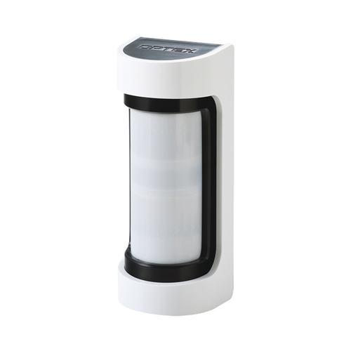 Sensor de Movimiento / 12 Metros de Detección / 100% Exterior / Serie Shield de Optex / Diseño Estético y Formal / Inalambrico (Alimentacion)