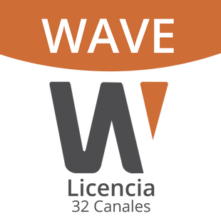 Licencia Wisenet Wave Para 32 Canales  de Grabador Hanwha