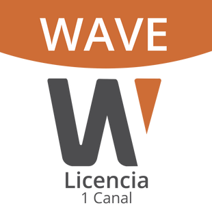 Licencia de 1 Canal de Wisenet Wave Profesional