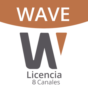 Licencia de 8 Canal de Wisenet Wave Profesional