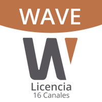 Licencia de 16 Canales de Grabación Wisenet Wave Profesional