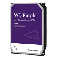 Disco Duro Purple de 1 TB / 5400 RPM / Optimizado para Soluciones de Videovigilancia / Uso 24-7 / 3 Años de Garantia