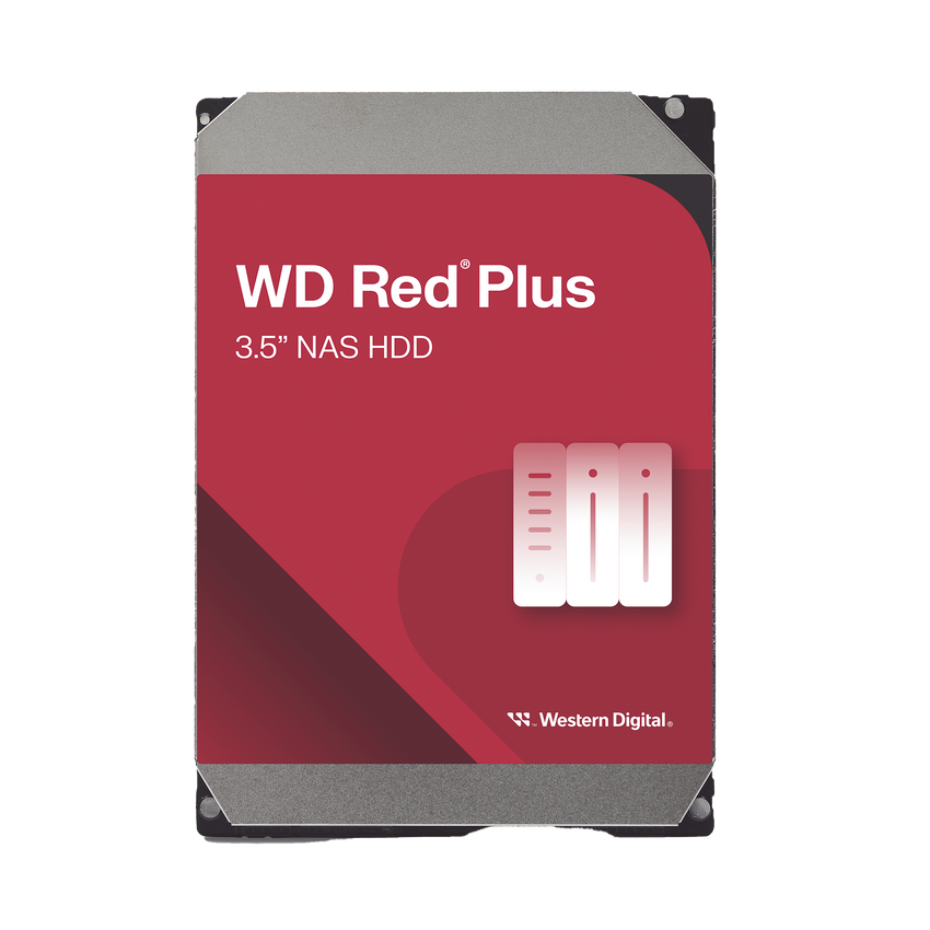 Disco Duro Red Plus 4TB / 5400 RPM / Optimizado para NAS / Uso 24-7 / 3 Años de Garantia