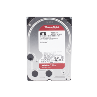 Disco Duro Red de 6TB / 5400 RPM / Optimizado para NAS / Uso 24-7 / 3 Años de Garantia