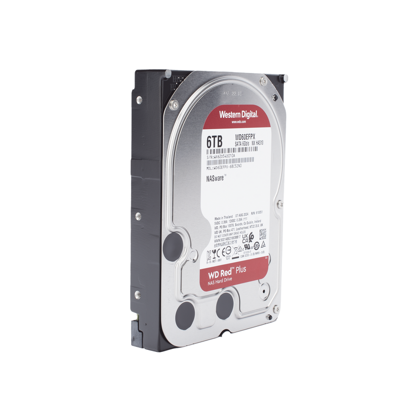 Disco Duro Red de 6TB / 5400 RPM / Optimizado para NAS / Uso 24-7 / 3 Años de Garantia