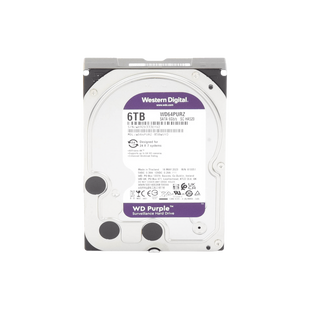 Disco Duro PURPLE de 6TB / 3 AÑOS DE GARANTÍA / Para Videovigilancia