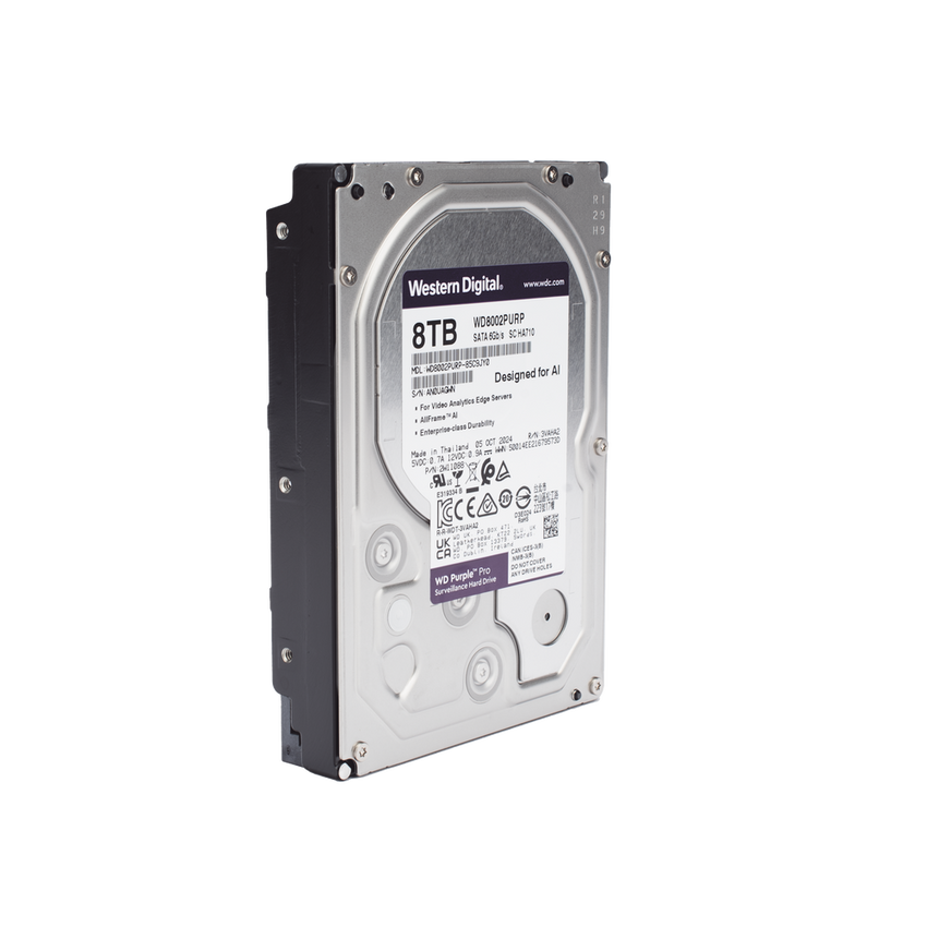 Disco duro WD de 8TB / 7200RPM / Optimizado para soluciones de video inteligente