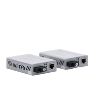 Convertidor de medios / Hasta 25 Km / 1 puerto SC/UPC 1000Mbps / 1 puerto RJ45 1000Mbps / WL: Tx 1310nm - Rx 1550nm / incluye 2 piezas A y B