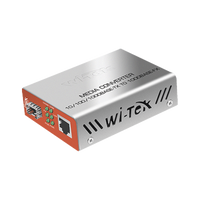 Convertidos de medios / 1 puerto RJ45 100/1000 Mbps PoE Out 802.3af/at / 1 SFP 1000Mbps / hasta 25 Km