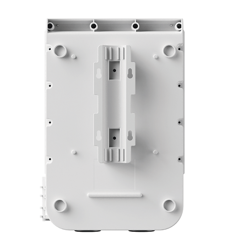 Switch PoE para exterior / Administración en la nube / Con 4 puertos 10/100 Mbsp PoE af/at / 2 Puertos Uplink 10/100 MBPS /  Presupuesto 60 W / PoE hasta 250 metros / Soporta protocolo ONVIF