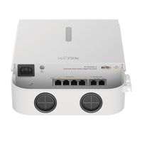 Switch PoE para Exterior / Administración en la nube /4 puertos RJ45 PoE de 10/100/1000 Mbps, 2 puertos RJ45 uplink de 10/100/1000 Mbps/ Presupuesto 60 W / Soporta protocolo ONVIF