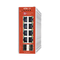 Switch L2+ PoE Industrial / Administración Cloud-Web-CLI / 8 Puertos PoE af/at 100/1000 Mbps / 2 Puertos SFP Gigabit / Presupuesto PoE 120 W / Protocolo ERSP (redundancia enlaces)