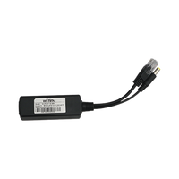 Splitter PoE IN 802.3 af/at / Se Puede Energizar Hasta con 30W / Salida de 12 Vcc 1A (12W) / Instalación es Escritorio (superficie plana) / Idea para cámas IP SIN PoE (CCTV)