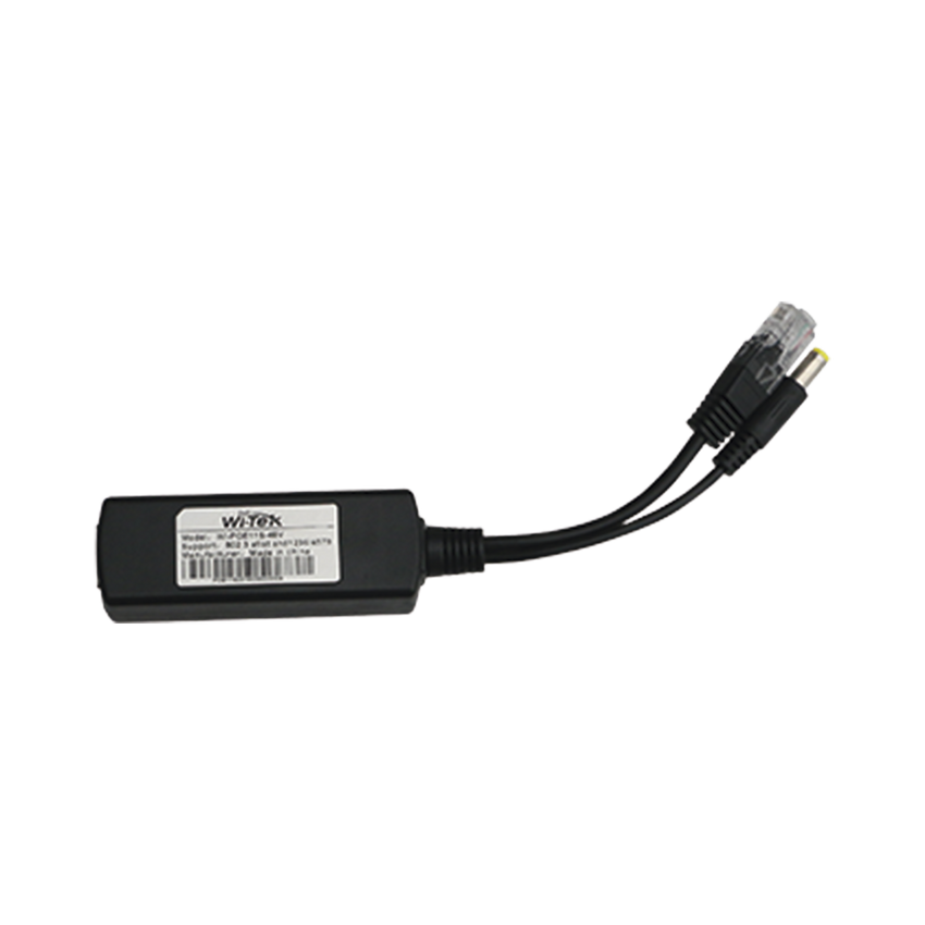 Splitter PoE IN 802.3 af/at / Se Puede Energizar Hasta con 30W / Salida de 12 Vcc 1A (12W) / Instalación es Escritorio (superficie plana) / Idea para cámas IP SIN PoE (CCTV)