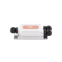 Extensor PoE para exterior / Entrada PoE de 60W y 2 salidas PoE de 30W / Protección IP68 / Ideal Para Aplicaciones de CCTV
