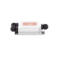Extensor PoE para exterior / Entrada PoE de 60W y 2 salidas PoE de 30W / Protección IP68 / Ideal Para Aplicaciones de CCTV