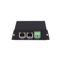 Splitter PoE / 1 Puerto PoE Entrada / 1 Puerto Salida Datos / 1 Salida de 12 Vcc, 2A / Presupuesto PoE 30W /